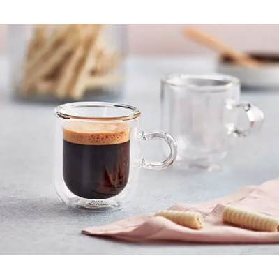 Judge double walled espresso glasses set of 2 (75 ml)