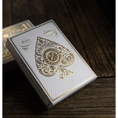 White Artisans Playing Cards
