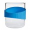 Office Cup with Blue Silicone Sleeve